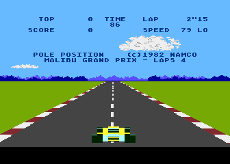 Pole Position screenshot 4 for Atari 5200